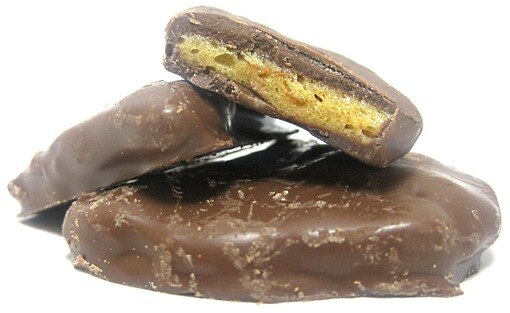 Chocolate Covered Peanut Brittle