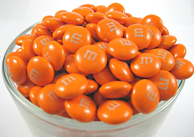 Orange M&M's® Chocolates & Sweets