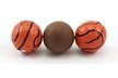 Chocolate Foil Basketballs