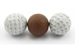 Chocolate Foil Golf Balls