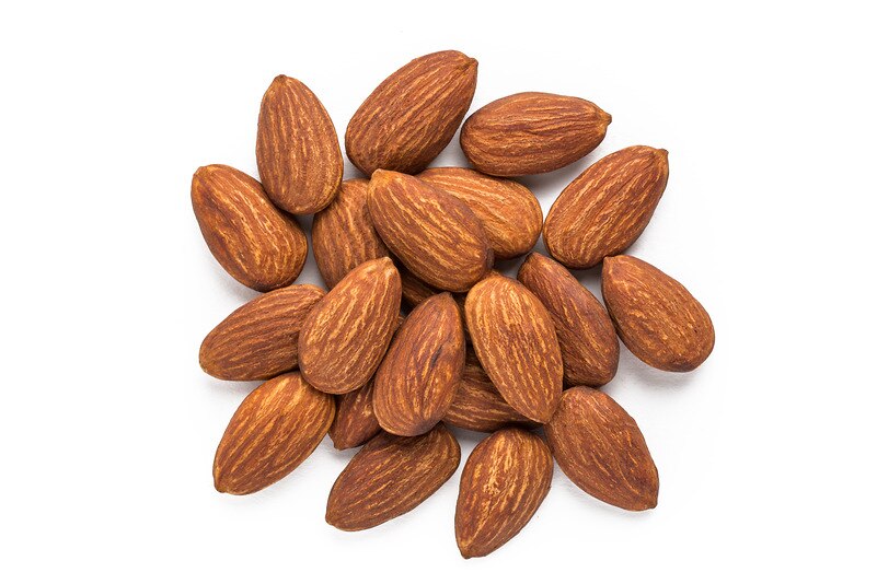 dry roasted almonds (unsalted)